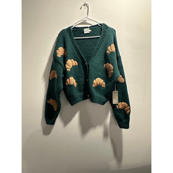 NWT Croissant Cardigan Luna Ivy - Picture 1 of 5